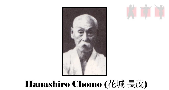 obrázok - portrait karate master Chomo Hanashiro vyučoval kata Ryusho