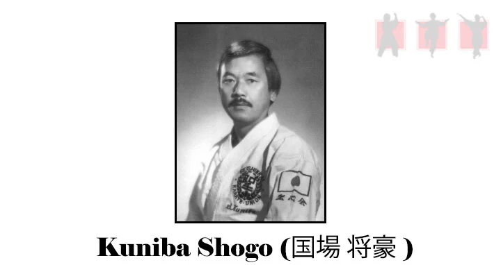 obrázok - portrait karate master Kuniba Shogo autor kata Ansan