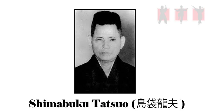 obrázok - portrait karate master Shimabuku Tatsuo autor kata Suensu