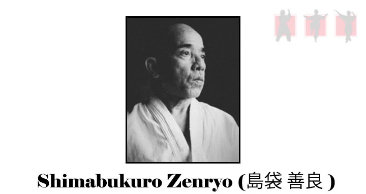 obrázok - portrait karate master Shimabukuro Zenryo autor kata Wanchin