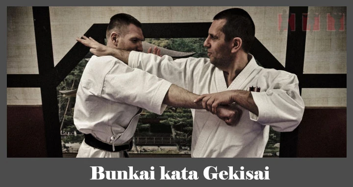 obrázok - Bunkai karate kata Gekisai