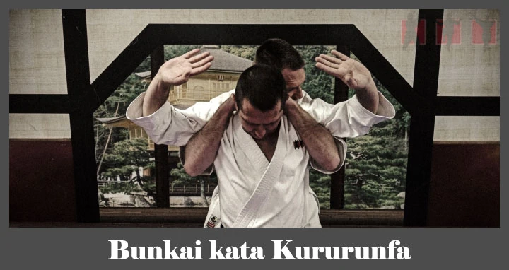 obrázok - Bunkai karate kata Kururunfa
