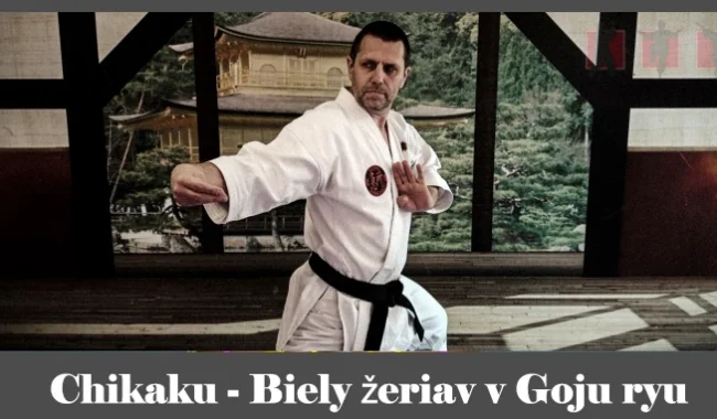 obrázok- karate kata Chikaku z Goju ryu