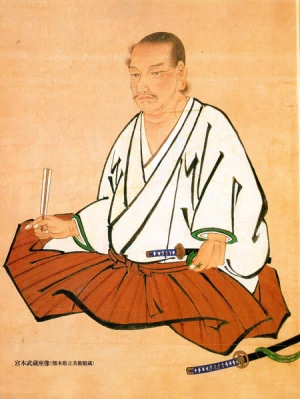 obrázok -portret Miyamoto Musashi